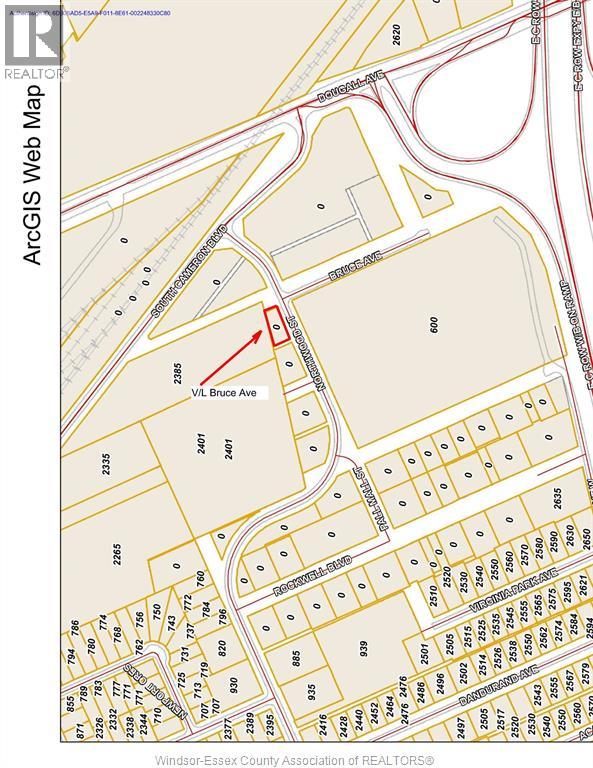 V/L BRUCE AVENUE, Windsor, Ontario